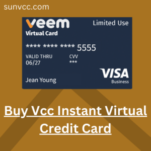 Buy Vcc Instant Virtual Credit Card